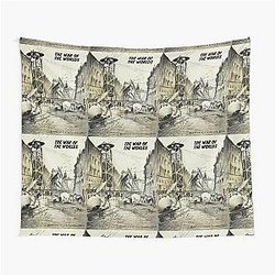 The War of the Worlds by Henrique Alvim Correa 1906 Tapestry