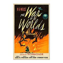 War of the Worlds Vintage Movie Poster 11 by 17 inches