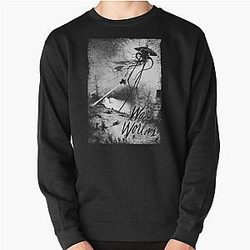 War of the Worlds 1898 H G Wells Classic Science Fiction Sweatshirt