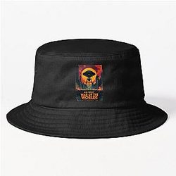 A Vintage Poster of War Worlds by H.G. Wells Bucket Hat