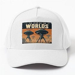 The War of the Worlds Book Cover Baseball Cap