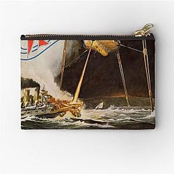 War of the Worlds - Thunderchild Zipper Pouch