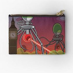 The War of the Worlds Zipper Pouch