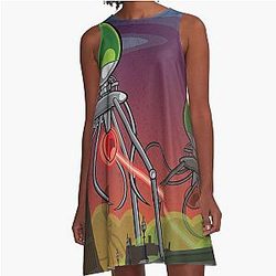 The War of the Worlds A-Line Dress