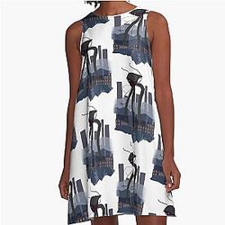 War of the Worlds Martian Tripod Dress
