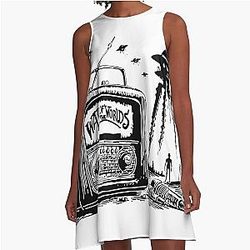 War of the Worlds A-Line Dress
