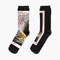 The War of the Worlds Thunder Child Sticker Socks