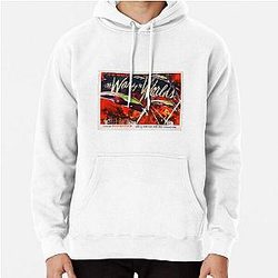 The War of the Worlds Retro Sci-Fi Movie H.G Wells Vintage Hoodie