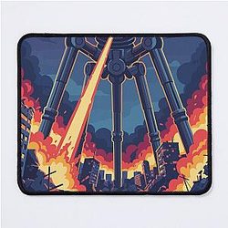 War of the Worlds Reimagined Movie Poster Mousepad