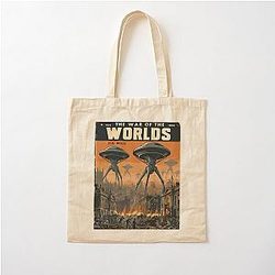 The War of the Worlds Cotton Tote Bag