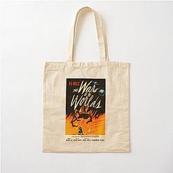 War of the Worlds Cotton Tote Bag