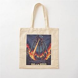 War of the Worlds Reimagined Movie Poster Tote Bag