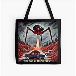 The War of the Worlds by H. G. Wells 1895 Tote Bag