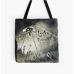 War of the Worlds vintage poster art Tote Bag