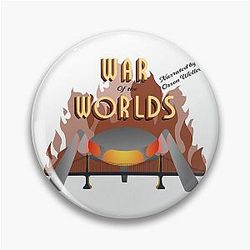 War of the Worlds Narrated by Orson Welles Pin