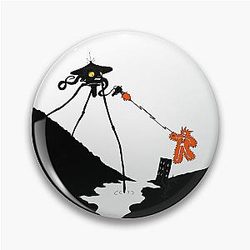The War of the Worlds Pin