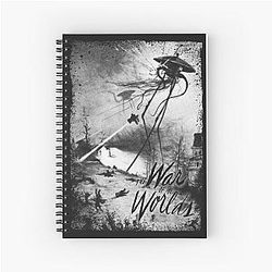War of the Worlds Classic Science Fiction Notebook