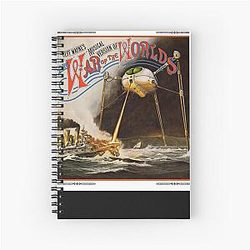 War of the Worlds - Thunderchild Spiral Notebook