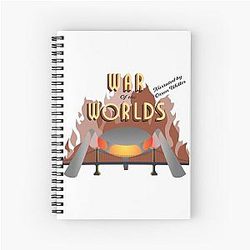 War of the Worlds Narrated by Orson Welles Notebook