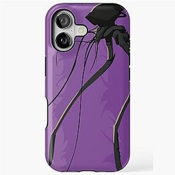 War of the Worlds Purple iPhone Case
