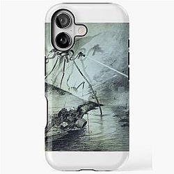 Correa's Illustrations for The War of the Worlds iPhone Case