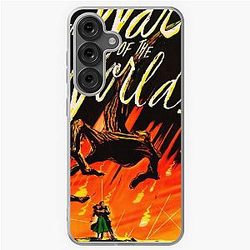 HG Wells War of the Worlds Science Fiction Film Noir Wall Art Samsung Galaxy Case