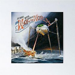 Jeff Wayne's Musical Version of The War of the Worlds Poster simplifies to: Jeff Wayne's Music of The War of the Worlds