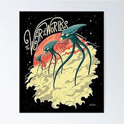 War of the Worlds Classic T-Shirt Poster