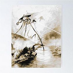 War of the World Tripod Poster