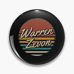 Warren Zevon Pin