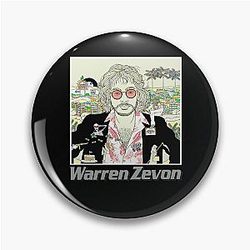 Warren Zevon graphic lovely Pin