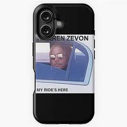 Warren Zevon My Ride's Here iPhone Tough Case