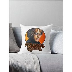 Warren Zevon Throw Pillow