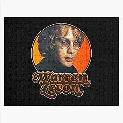 Graphic logo Warren Zevon singer Jigsaw Puzzle