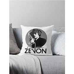 Warren Zevon Throw Pillow