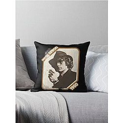 Warren Zevon Throw Pillow