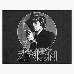 Retro Warren Zevon Black Tribute Classic T-Shirt Jigsaw Puzzle