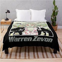 Warren Zevon Throw Blanket