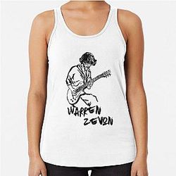 Warren Zevon Racerback Tank Top