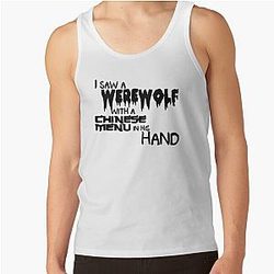 Cool Werewolves of London Warren Zevon Tshirt Tank Top