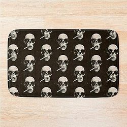 Warren Zevon Skull Bath Mat