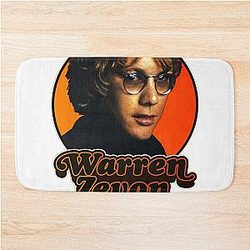 Best Warren Zevon Retro Warren Zevon Tribute Gift Bath Mat