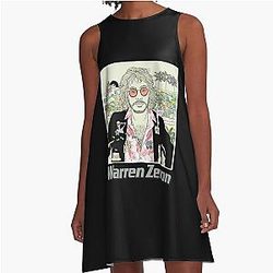 Warren Zevon A-Line Dress