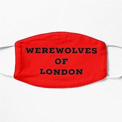 Werewolves of London Warren Zevon Flat Mask