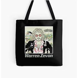 Warren Zevon All Over Print Tote Bag