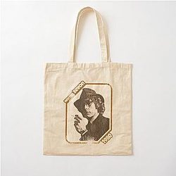 Warren Zevon Cotton Tote Bag