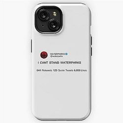 Waterparks Merch I Cant Stand Waterparks iPhone Tough Case
