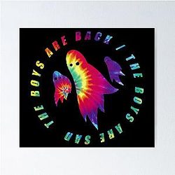 Waterparks - Ghosts (Tie-dye) Poster