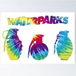 Waterparks - Grenades Poster