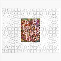 waterparks american graffiti painting Jigsaw Puzzle